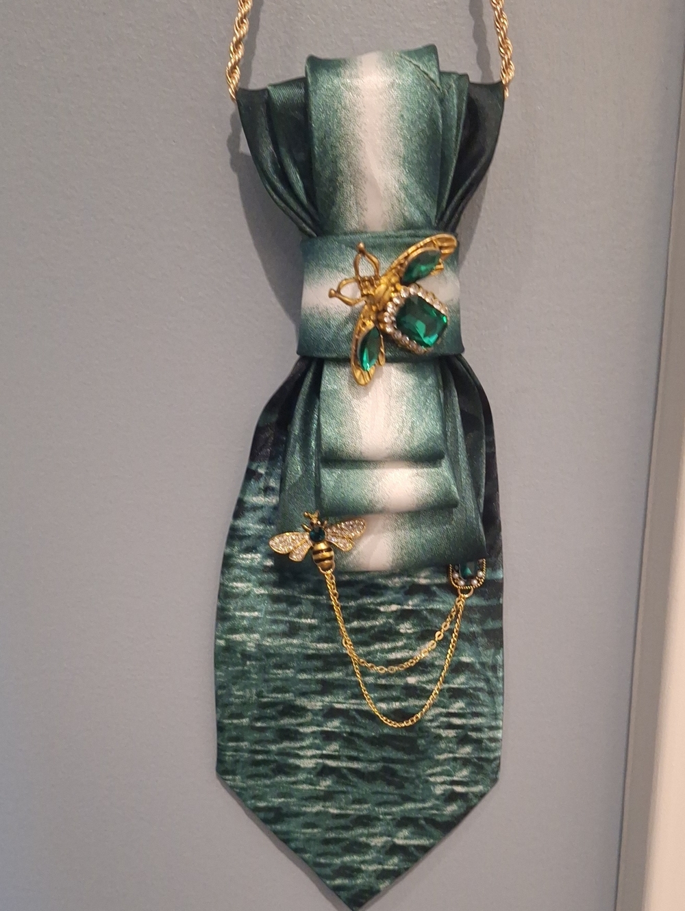 Steve Harris Upcycled Necktie Necklace